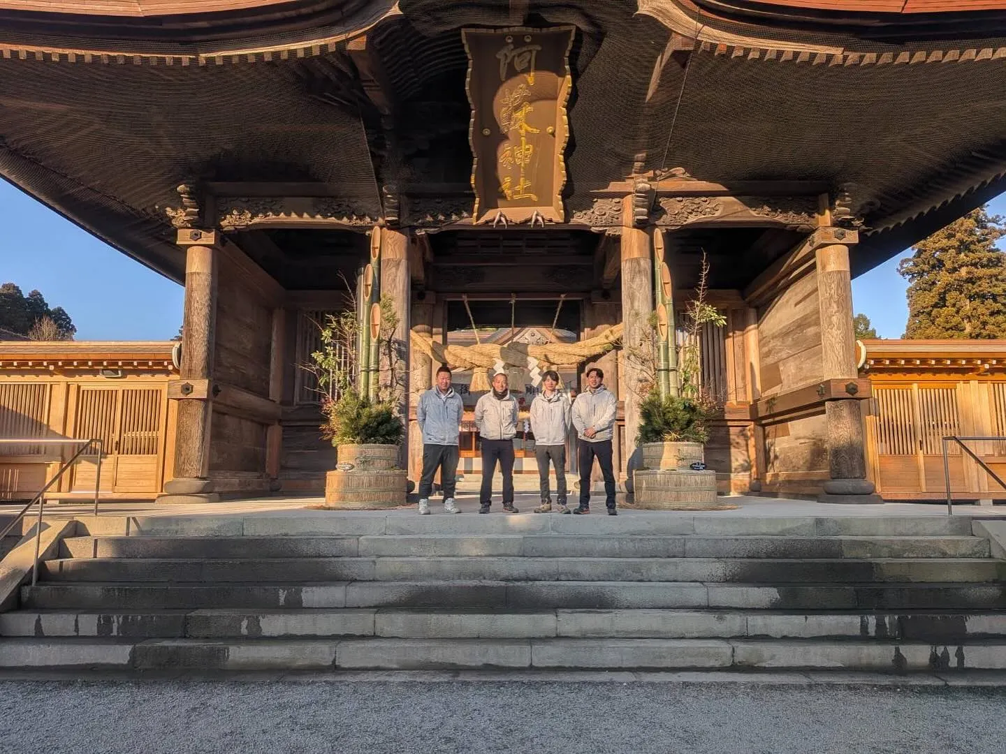 初詣！阿蘇神社！