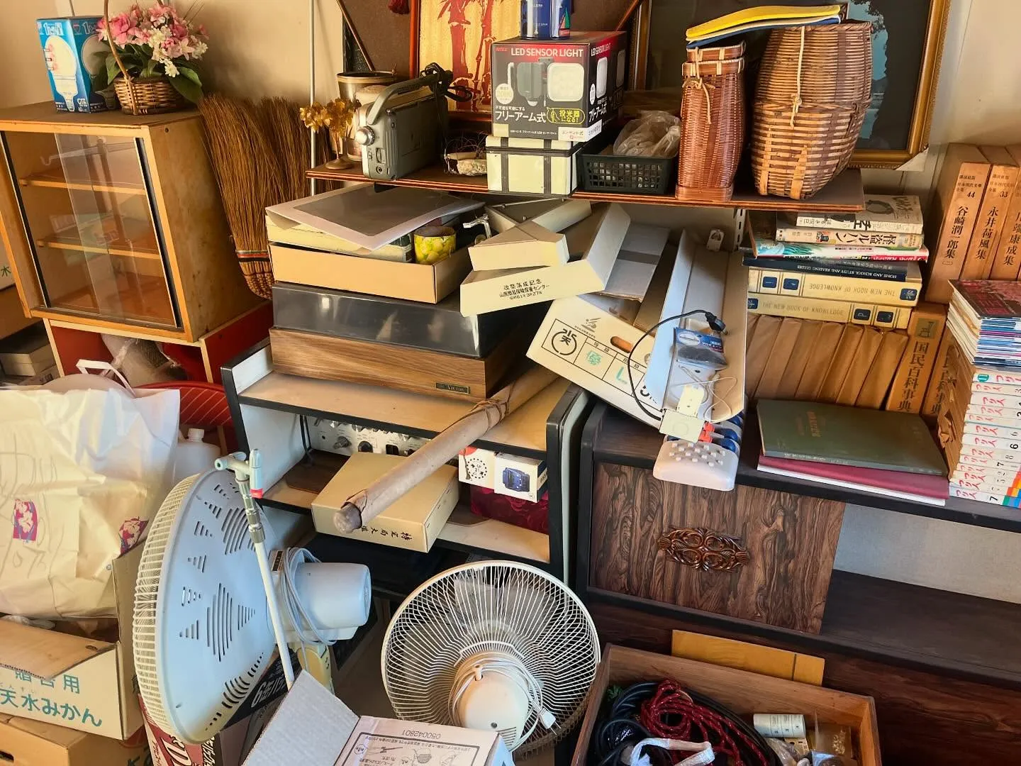 遺品整理！倉庫片付け