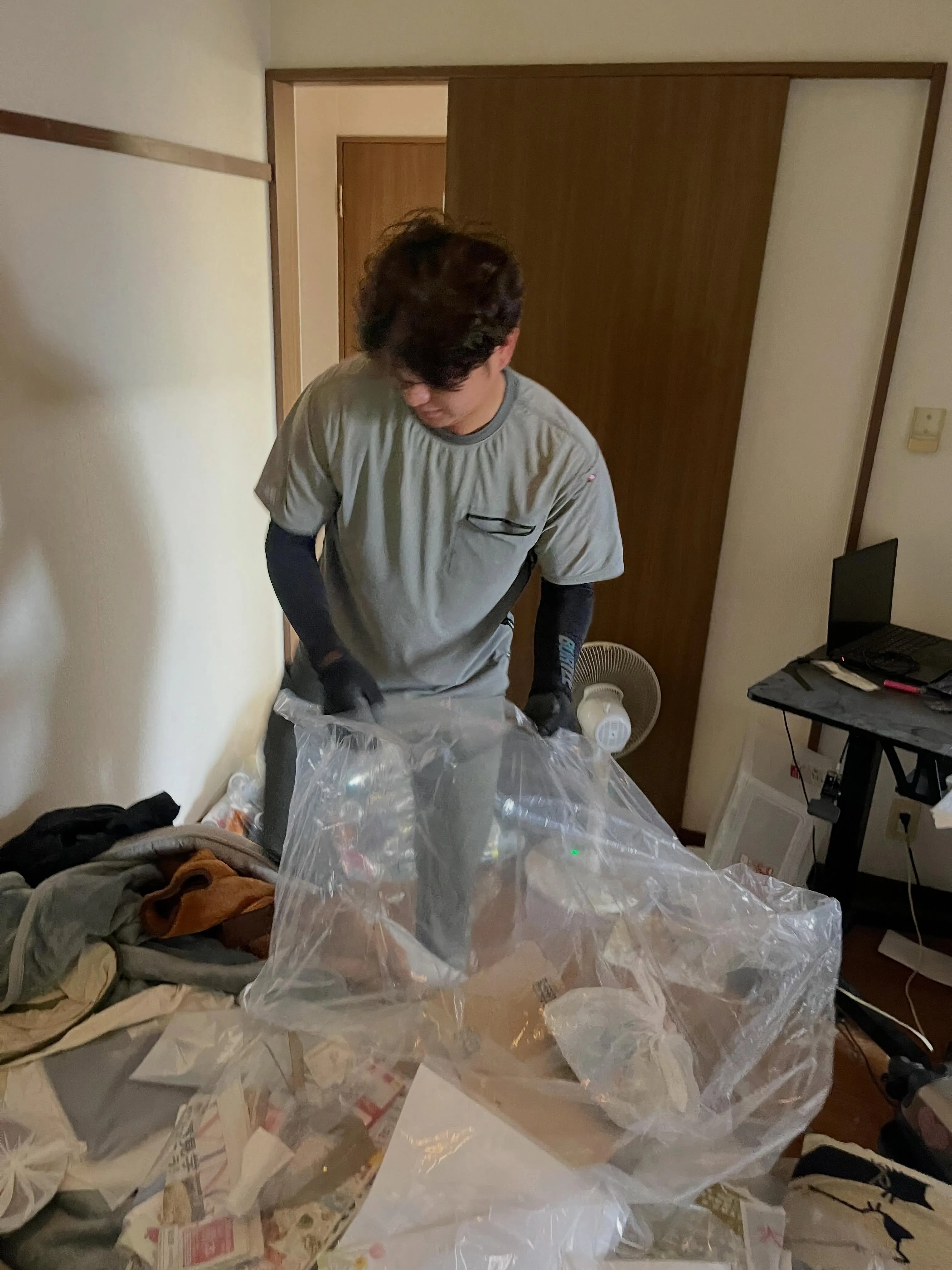 本日も大型案件から不用品回収まで