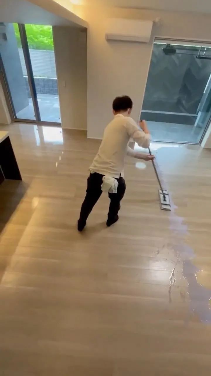 #ハウスクリーニング #空室清掃 #ワックス#フローリング#...